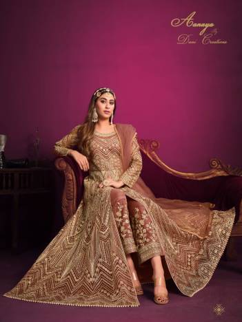 Aanaya Vol 156 By Twisha Designer Partywear Eid Special Salwar Kameez Collection